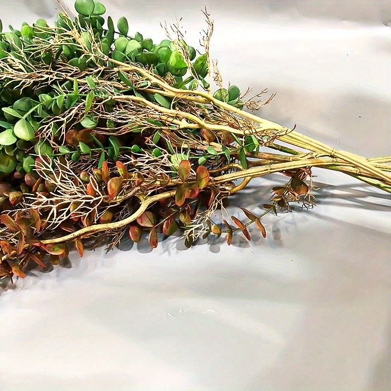 104cm Fake Eucalyptus Rattan A - Rattan Plant Basket review and price