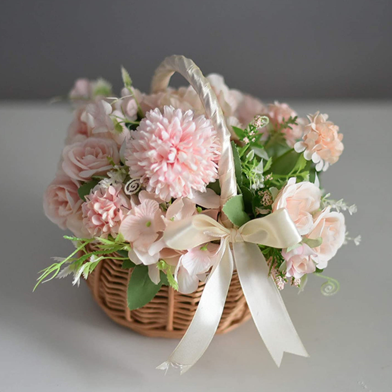 Handmade Storage Rack Woven Fl - Rattan Plant Basket review and price