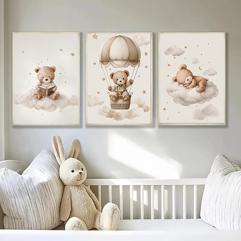 3pcs/set Bohemian Teddy Bear A - Home Decor Theme review and price